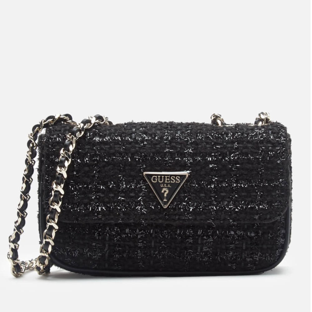 Mini Cessily Tweed Convertible Crossbody Bag